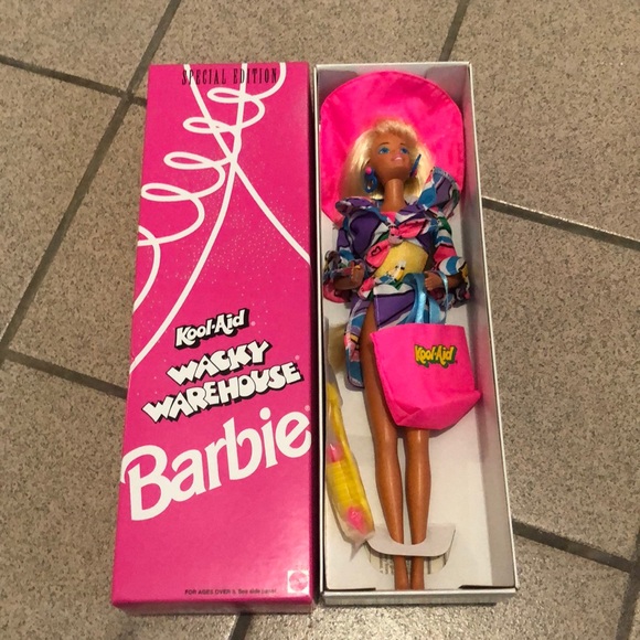 kool aid barbie 1994